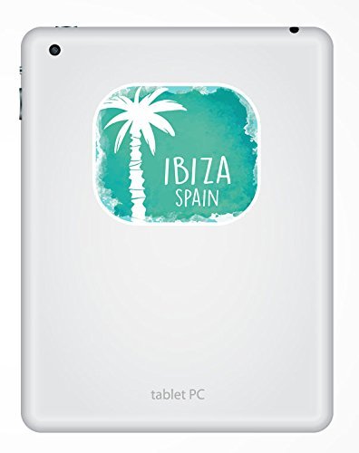 2 x Ibiza Spanien Vinyl Aufkleber Aufkleber Laptop Reise Gepäck Auto Ipad Schild Fun # 6334 – 10cm/100mm Wide - 3