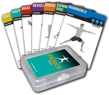 FITDECK Exercise Playing Cards for Guided Home Workouts, Yoga