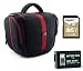 Produktbild LOOkit Tasche GW200 + LOOKit Akku BMB9 + Speicherkarte SDHC 16GB Class 10 - für Panasonic Lumix DC FZ82 FZ83 FZ72 FZ62 FZ45 FZ48 FZ100 FZ150