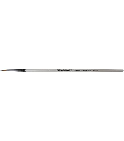 Pinceau Plat Daler Rowney Graduate - Taille 1 Pour Effet Badigeon - Loisirs Créatifs Et Beaux-Arts
