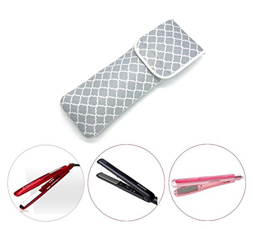 Wommty Neopreno de Resistente al Calor Cubierta de Plancha de Pelo / Cubierta de Enderezadora / Cubierta de Moldeador de Pelo / Cubierta de Rizador de Pelo / Cubierta de Pinza Rizadora, Verde