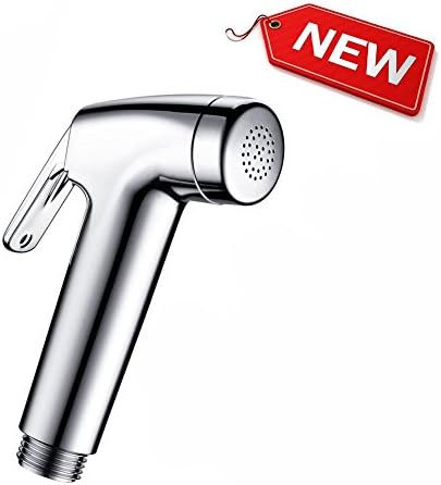 Airby® Curved Bidet Sprayer Head Only, ABS Brushed Nickel Diaper Sprayer Bidet Head