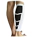 Produktbild Generic Neues Produkt 1 Compression Calf Sleeve Unterstützung Sport Beinlinge Radfahren Running Leggings Socke Basketball Bein Sleeve Fußball Schienbeinschutz Größe L beige