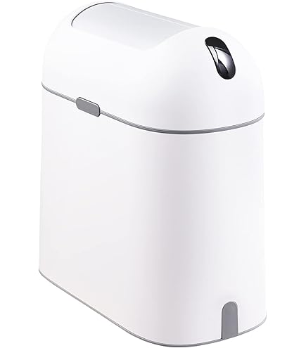 Small Trash Can with Lid Kitchen,Garbage Trash Cans for Bathrooms with