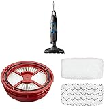 BISSELL Vac&Steam Titanium - Aspirateur et Nettoyeur à vapeur 2-en-1 + serpillere + Filtre