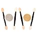 MAKARTT Mirror Powder Gold Silver Pigment Powder Chrome Pigment Nail Glitter Power Dust Nail Sequins (Silver+Gold)