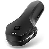 Nonda NDZU22BKRN Zus Smart Cargador y Localizador de Coche, Color Negro