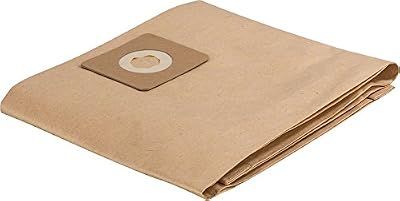 Bosch 2609256F33 Sac-filtre en papier AdvancedVac 20, Marron, Set de 5 Pièces