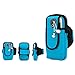 Produktbild ROOKLY Arm Bag/Universelle Sportarmband Fitness Arm Bag mit Kopfhöreranschluss Kompatibel für iPhone XS/Galaxy S9 + Laufen/Gymnastik / Outdoor/Workout,Blue