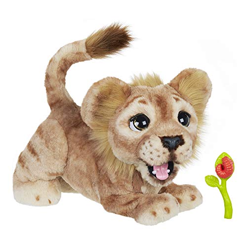 Disney The Lion King Mighty Roar Simba Interactive Plush Toy, Brought To Life By Furreal, 100+ Sound-and-Motion combinations, Ages 4 and up