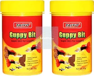 Taiyo Guppy Bit Fish Food Fish 0.090 kg (2x0.045 kg) Dry Adult, Young Fish Food
