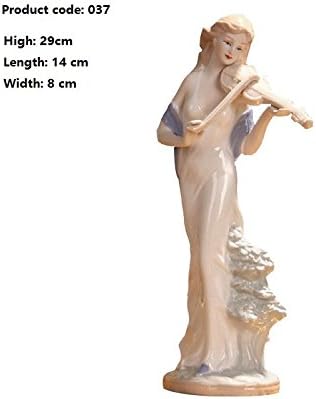 Western ladies Ceramic doll Figurine height 33cm DH-037