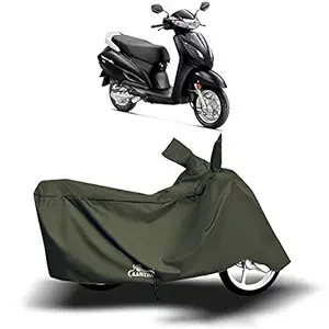 Blue Tree Quality 100% Waterproof Two Wheeler Body Cover for Honda Activa 6G (Life Time Mehndi)