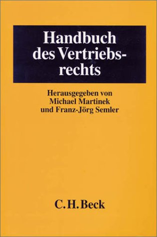Handbuch des Vertriebsrechts