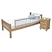Safetots Extra Wide Wooden Bed Rail Grey