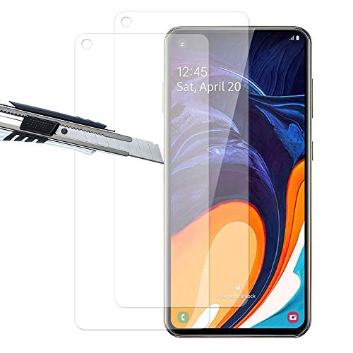 THILIVE [2 Unidades]Samsung Galaxy A60 Protector de Pantalla , Vidrio Cristal Templado 9H Dureza,HD-display,Anti-Huellas,Anti-Burbujas
