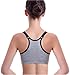 TANZKY® Women's Support Maternity And Nursing Underwear Front Closure Sleep Bra (XL, Gray)