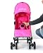 Zeta Vooom Stroller Complete with Foot Muff and Raincover (Pink Hearts and Stars)