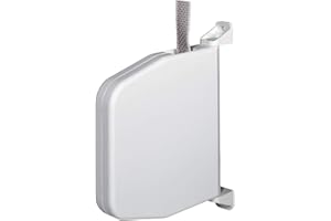 2X Selve Gurtwickler Aufputz Weiss mit Scharniersystem incl. 5m Gurt f. Rolladen