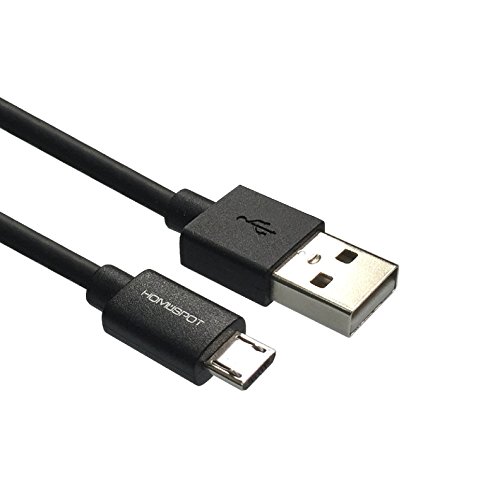 HomeSpot ® Quick Charge, Schnell-Lade & Datensynchronisierungs Micro-USB auf USB Kabel – High Speed Datentransfer mit 480Mbps für Android Geräte – Samsung, LG, HTC, Google, Kindle, Sony, Nokia (2 M) - 2