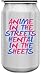 Produktbild Anime In The Streets Hentai In The Sheets 350-ml-Aluminium-Dosen Flasche