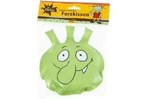 N.N. Erhard Dietl | Die Olchis - muffel-furz-teuflisches Furzkissen | Maße (L/B/H) 22,7 x 20,2 x 3 cm