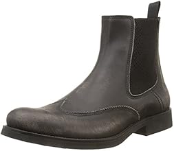 Geox U Patrick B, Stivaletti, Uomo, Marrone (Ebony), 41