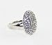 Produktbild Heylookhere Erhöhen Sie Spaß Strass Verlobungsring Kreative Männer und Frauen Ring Weibliche Ring_American Standard 8