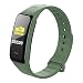Produktbild JTWJ Dynamisches intelligentes Armband des Farbbildschirms Herzfrequenzüberwachungs-Bluetooth-Schrittkostenzähler-Sportarmband (Farbe : Green)
