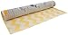Parklon greensoft playmat Little Whale Plus Yellow Zigzag (2100 x 1400 x 15 cm, Large)