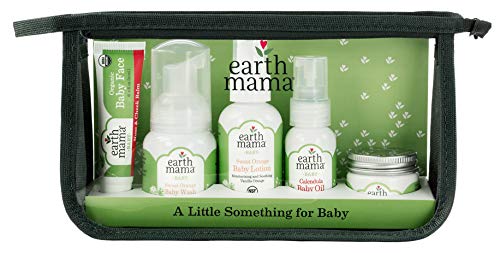 Earth Mama Angel Baby A Little Something For Baby - Juego de accesorios para cuidado de bebé Talla:kit