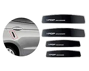 Auto E-Shopping IPop Car Door Guard with Adhesive Tape for Mahindra XUV 300 Black Color 4 Pieces