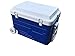 Produktbild JXS Cold Box Full Pu Kühlschrank, Camping, Picknick, mit Thermometer und Rädern und Schiebedach (62L)