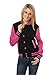Produktbild Urban Classics Ladies 2-tone College Sweatjacket TB218, Größe:M;Farbe:black/fuchsia
