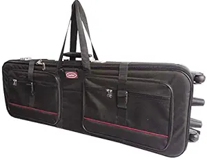 Malav Roland XPS-30, FA-06, JUNO-DI, JUNO-GI, JUNO-DS61, JUNO-G, VR-09, VR-09-B Synthesizer Bag of Tough Steel with Lock and Wheel (Flight Case/Bag)