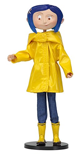NECA 49503 Coraline Fashion - Muñeca, Color Amarillo, Azul