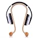 Produktbild Holz-Kopfhörerständer COOLWAY@ Robuste, lLanglebige und Elegante Head-Bogen Kopfhörer Halter-Schreibtisch-Display-Ständer Headset Aufhänger Geeignet Alle Kopfhörer Größe (Weiße Birke)