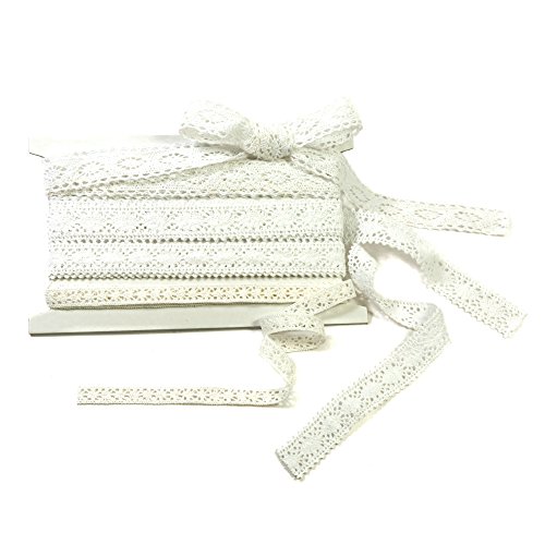 8 Meter Vintage Spitzenbordüre in weiß und champagner Frau Wundervoll – 4 x 2 Meter in 4 Designs – / Spitzenband / Vintage Spitze / Spitze Hochzeit