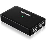 LinkStable HD Game Capture Card H.264 HDMI Video Recorder für Xbox/PS3/PS4 Pro/Wii U - 1080P @ 60fps Video Grabber HDMI - HDMI zu USB 3.0 Video Capture Game Recorder Box for PC &amp; Mac OS