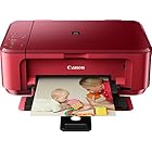 Canon Pixma MG3670 All-in-One Inkjet Printer (Red)