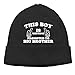 Produktbild Momen's This Boy is Getting Promoted to Big Brother Fashion Street Dance Black Beanies Cap Hat