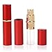 3 Pcs 6ml Mixed Color Mini Lipstick Shape Refillable Bottle Empty Travel Perfume Atomizer Pump Sprayer Bottle Set