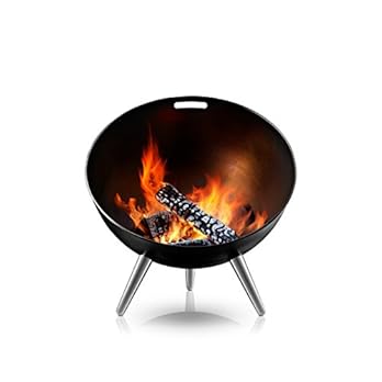 Eva Solo 5710990 Fireglobe Feuerschale 64 Cm Hhe 75 Cm Schwarz 696x69x35 Cm