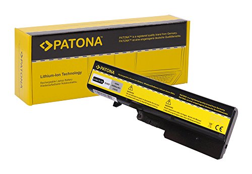 PATONA Laptop Akku für Lenovo Lenovo | IdeaPad B470 | B470 Serie | B470A | B470eL-BEI | B470G | B475 | B475A | B475G | B570 | B570A | B570G | E47 | G460 | G460 0677 | G460 06779UU | G460 06779XU | G460 20041 | G460A | G460A-IFI | G460A-ITH | G460E | G460G | G460L | G460L-IFI | G465 | G465A | G470 | G470A | G470AH | G470AX-ITH | G470G | G470GH | G475 | G475A | G475E | G475G | G475L | G56 | G560 | G560 0679 | G560 M278ZUK | G560 M2792UK | G560A | G560E - [ Li-ion; 4400mAh;schwarz]