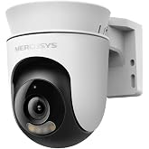 Mercusys MC500 | 1080p Dış Mekan G&uuml;venlik Kamerası | 360&deg; G&ouml;r&uuml;ş | Renkli Gece G&ouml;r&uuml;ş&uuml; | Akıllı Takip | IP65 Hava Koşullarına D