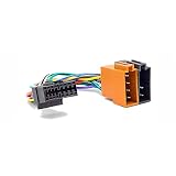 para CARAV 15-109 ISO Autoradio Adapterkabel for Sony CD-; CDX-; MD-; MDX-; MEX-; WX-; XR-; XT-; XAV-series // JVC KD-; KS-; KW-series (select models) 16-pin(30x12mm) -> ISO(f)