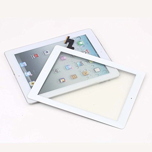 Hedywei Ersatz Digitizer Touchscreen für Apple iPad 2 Frontscheibe Anzeige mit Home Button und Werkzeuge schwarzer - 5