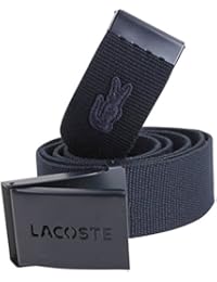 Lacoste 2016 Mens 40 mm caja de regalo Tejido ajustable cinturón rc0014 – Talla única