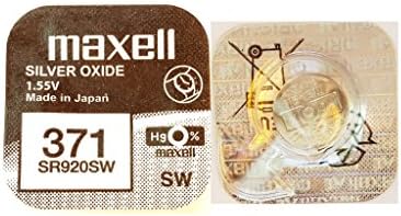 1 x Silver Oxide battery 371 - SR920SW maxell