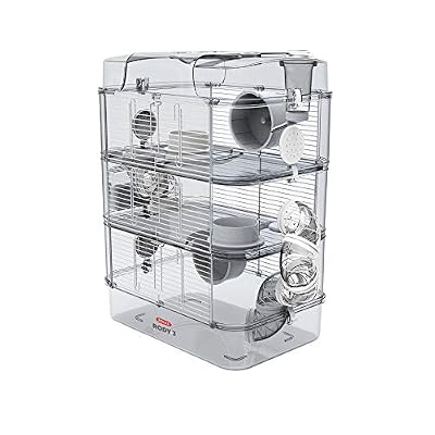 Zolux Cage pour Hamster, Souris, Gerbille ''RODY 3'' Trio